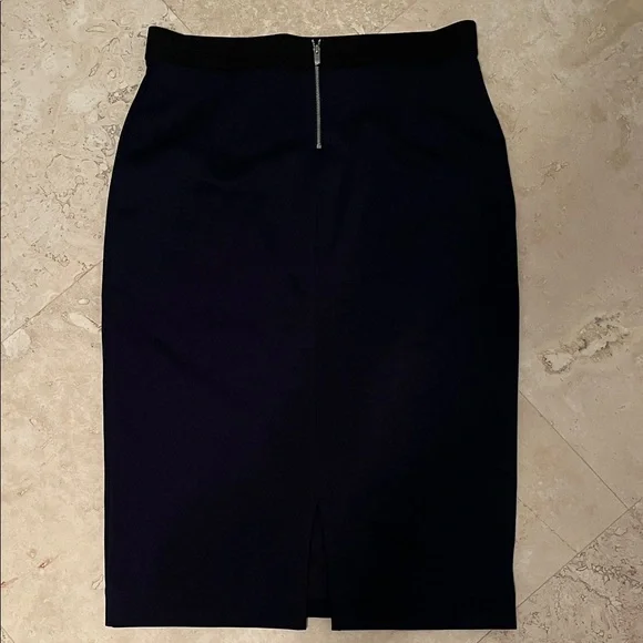Alfani Classic Navy Pencil Skirt - Picture 4 of 5